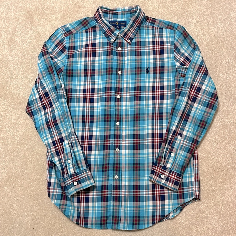 NWOT Boys Button Down Ralph Lauren Dress Shirt